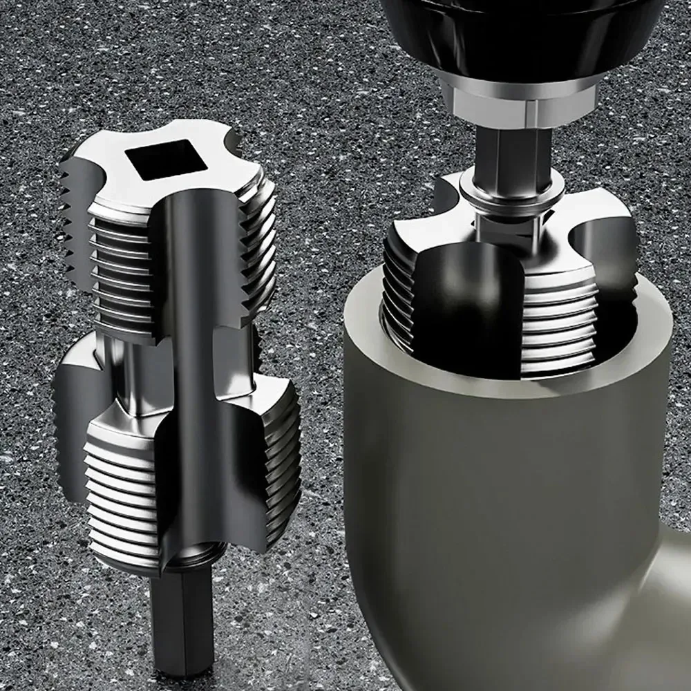 Pvc Pipe Threader Kit Pipe Threader Pipe Round Die 4/6 Points Ppr Water Pipe Internal Thread Opener