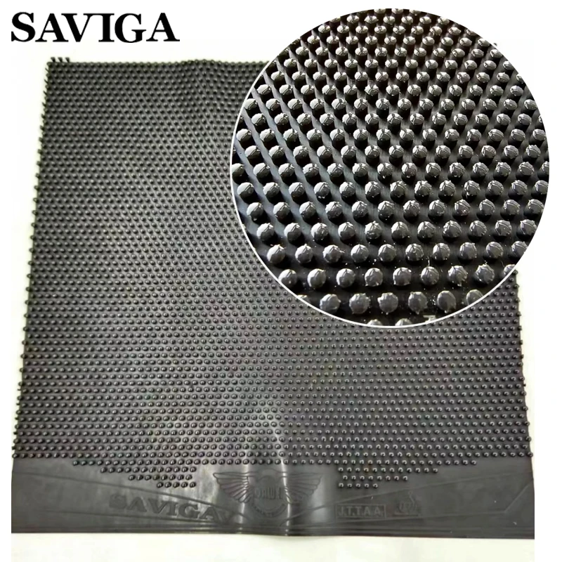 SAVIGA KASFU Mushroom Head Cured Table Tennis Rubber OX Long Pips Anti-Spin Ping Pong Rubber Heavy Sink Anti-Spin Zero Friction