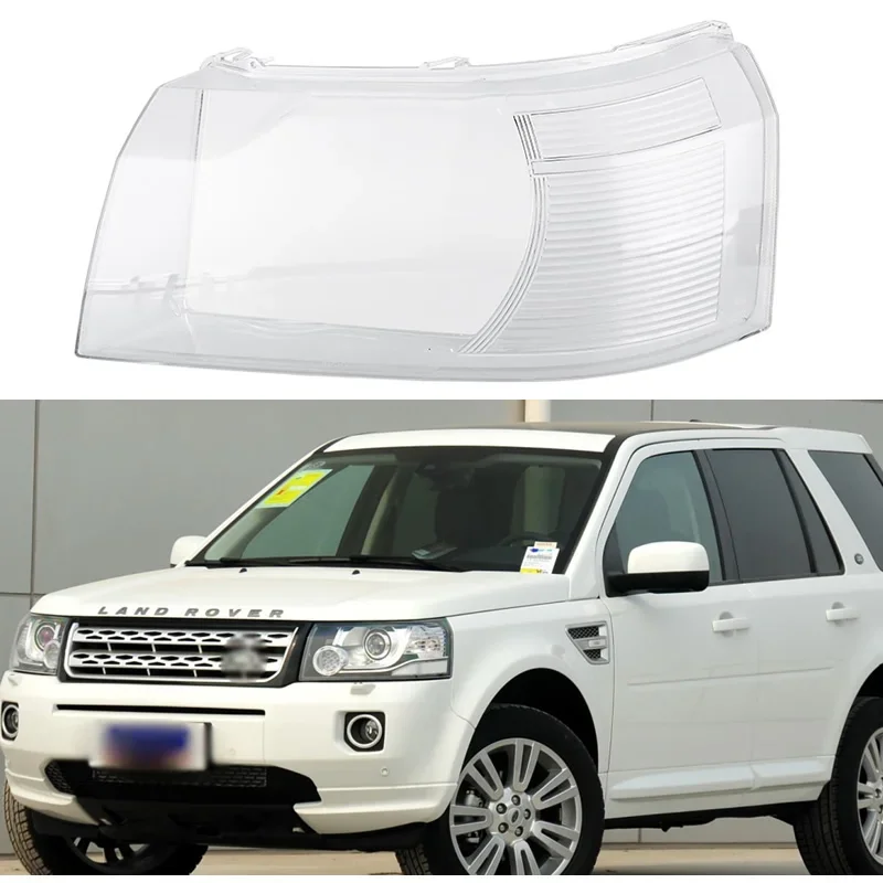 

For Land Rover Freelander 2 2007-2012 Headlight Transparent Cover Lampshade Headlamp Shell Plexiglass Replace Original Lens