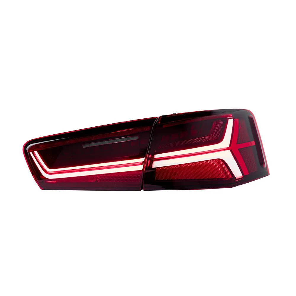 

Auto Rear Back Lamps Assembly For 2012-2015 A6 A6L C7 Car Taillight Upgrade 2021 Model LED Streamer Turn Tail Lights Accessories