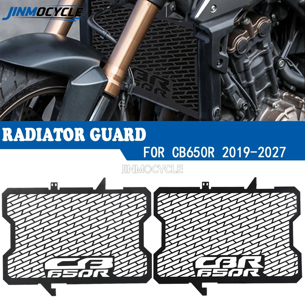 

For HONDA CB 650R CBR 650R CB650R CBR650R 2019-2024 2025 2026 2027 JINMOCYCLE Radiator Grille Cover Guard Protection Protetor