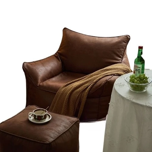 

Retro, single sofa, seating, living room, small apartment, fabric corner, lazy