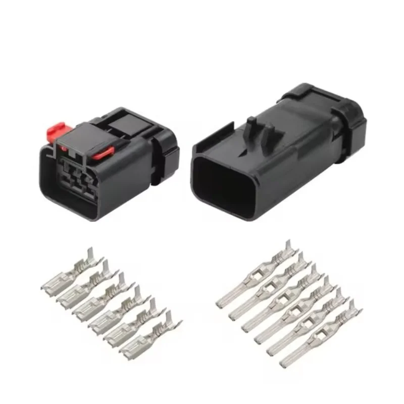

1set 6-pin DJ7066-2.8-11/21 Automotive Electronic Pump Master Plug Wire Harness Waterproof Connector 54200608/54200612