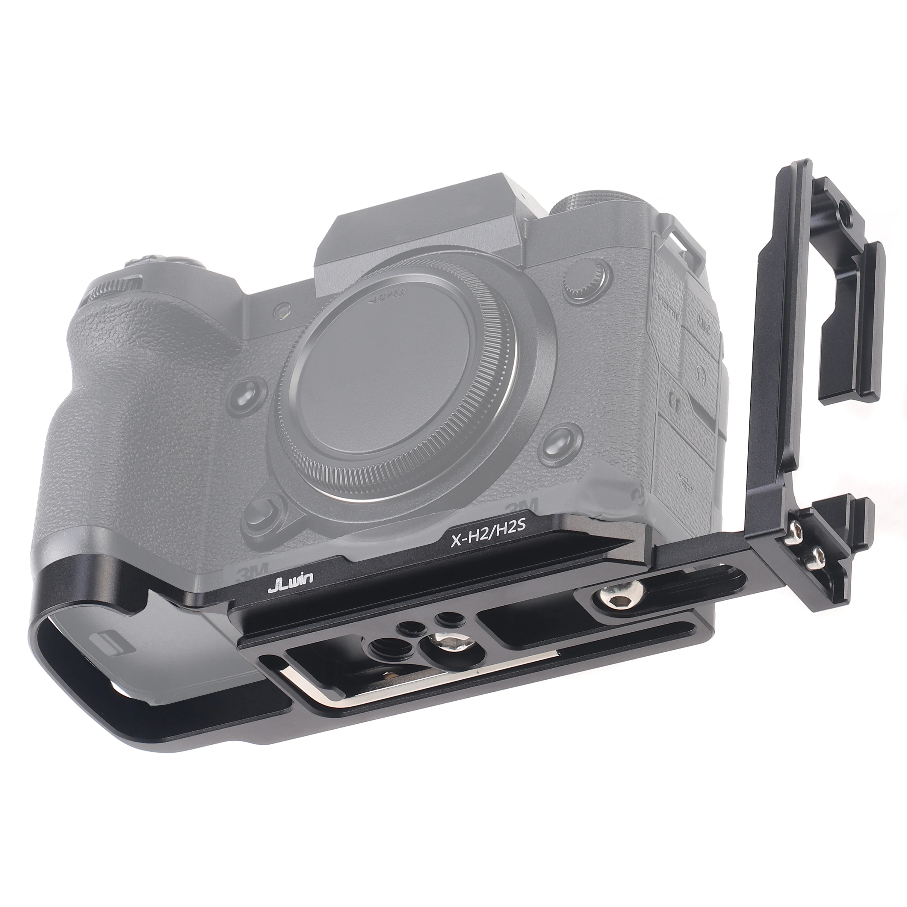 FOTGA L Shape Bracket Suitable for Fuji X-H2/X-H2S Quick Release Plate Vertical Universal DSLR Camera Photography Accessories