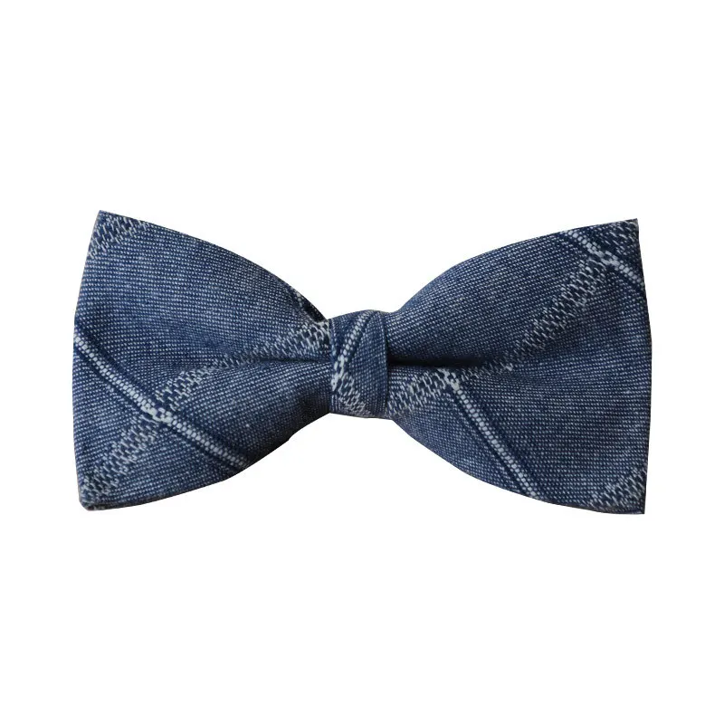 코튼 솔리드 비즈니스 Bowtie 남자 빈티지 보라색 새겨진 그리드 참신 넥타이 블랙 웨딩 나비 넥타이 포켓 스퀘어 손수건 세트