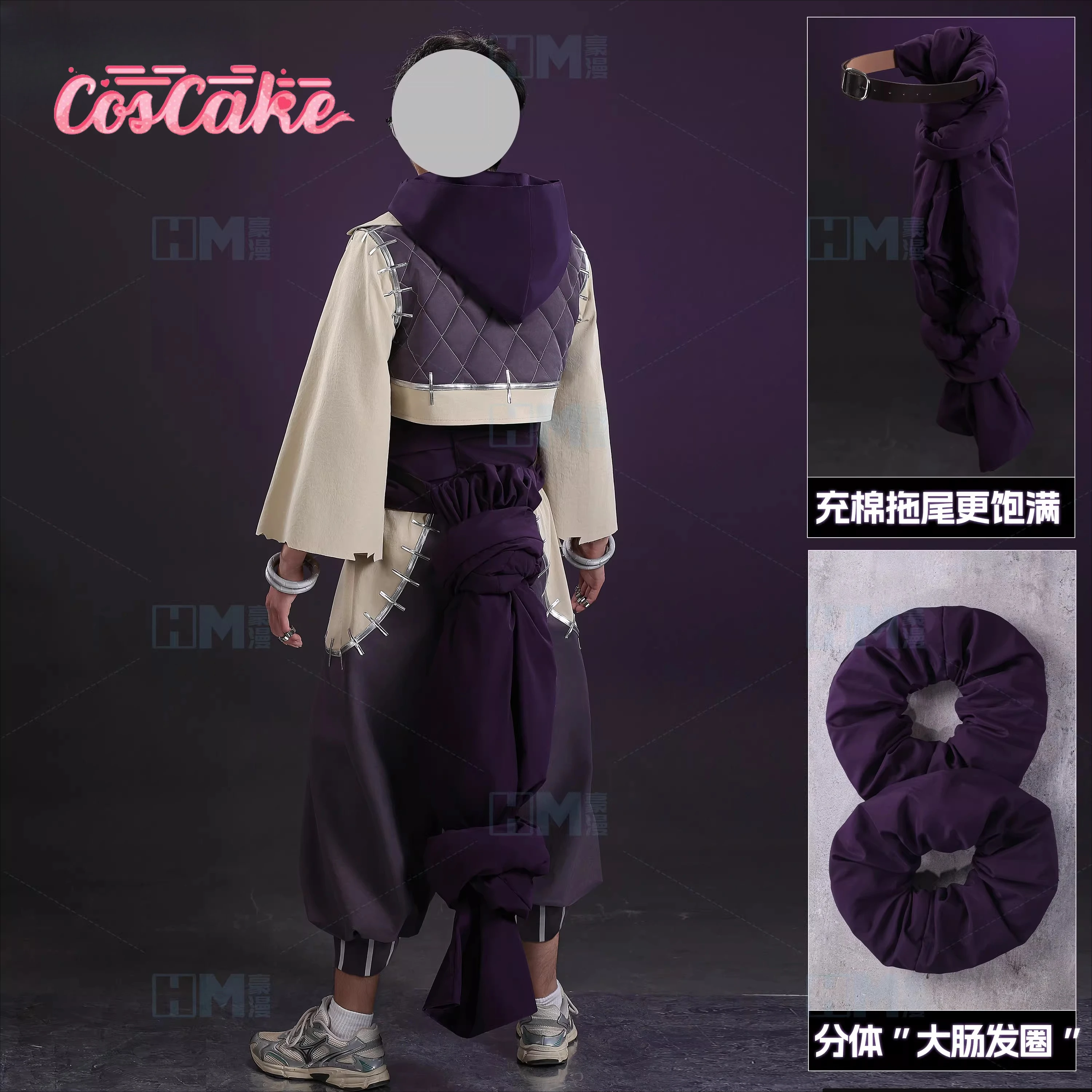 

Костюм для косплея GACHIAKUTA Jabber Wongar, костюмы для косплея в стиле аниме, костюм злодея, карнавальный костюм для Хэллоуина, костюм для вечеринки coscake