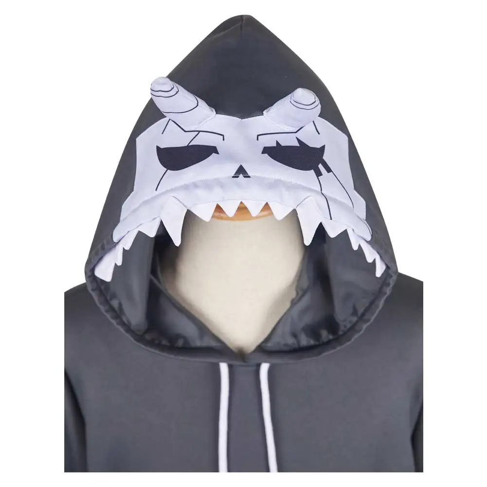 Hibino Kafka Cosplay fantasía sudaderas con capucha Casual pulóver Sudadera con capucha ropa de calle Anime Kaiju Cosplay 8 disfraz hombres trajes