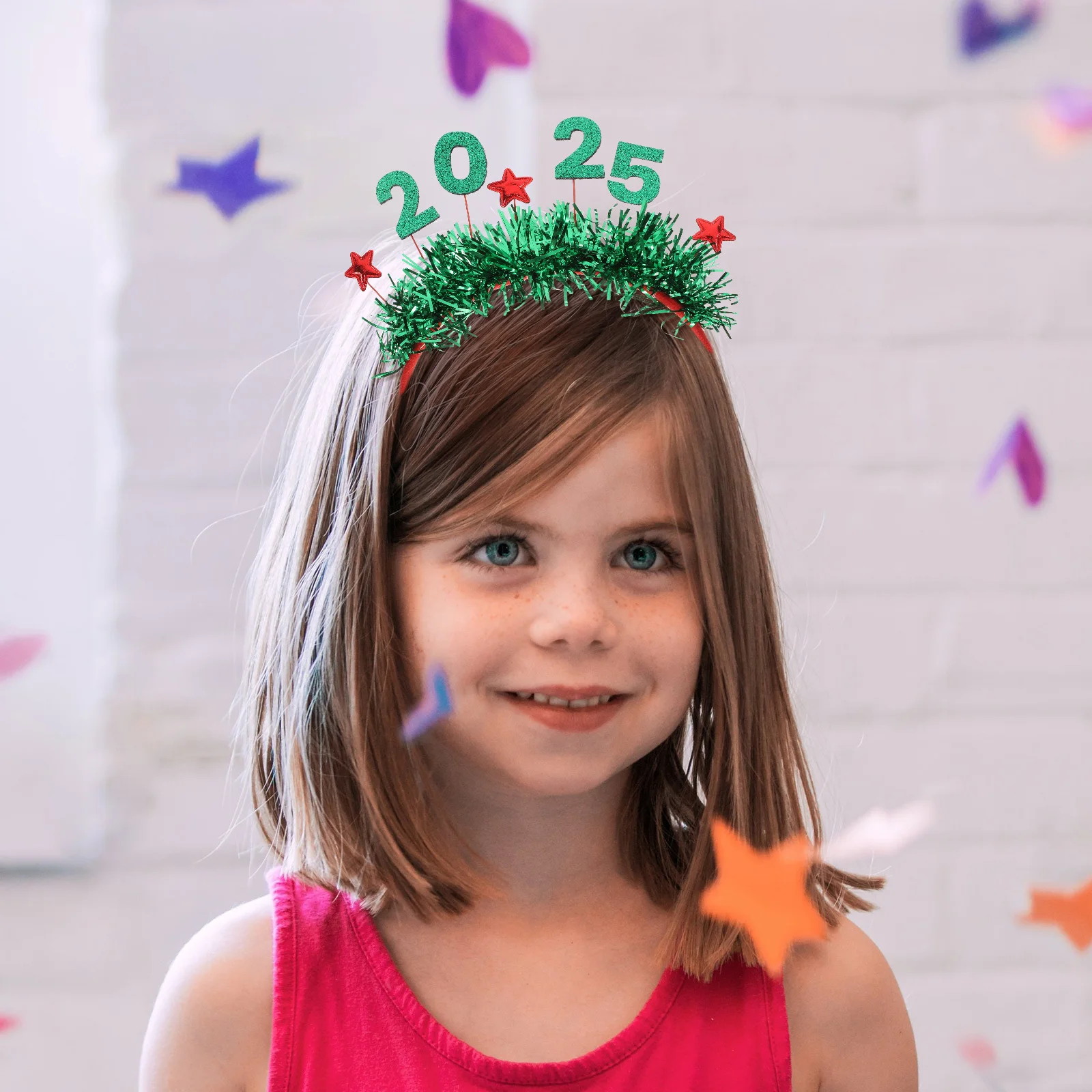 

Festival Headbands Star Garland Design Party Hair Accessories For New Year 2025 Eve Celebrations Women Adult Decor