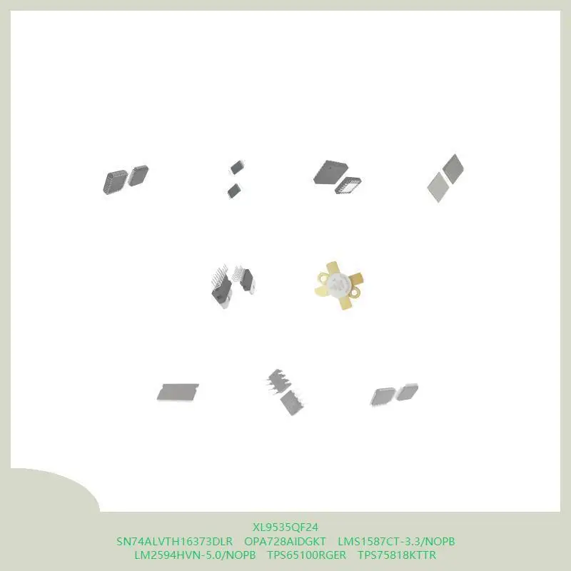 

XL9535QF24 SN74ALVTH16373DLR OPA728AIDGKT LMS1587CT-3.3/NOPB LM2594HVN-5.0/NOPB TPS65100RGER TPS75818KTTR