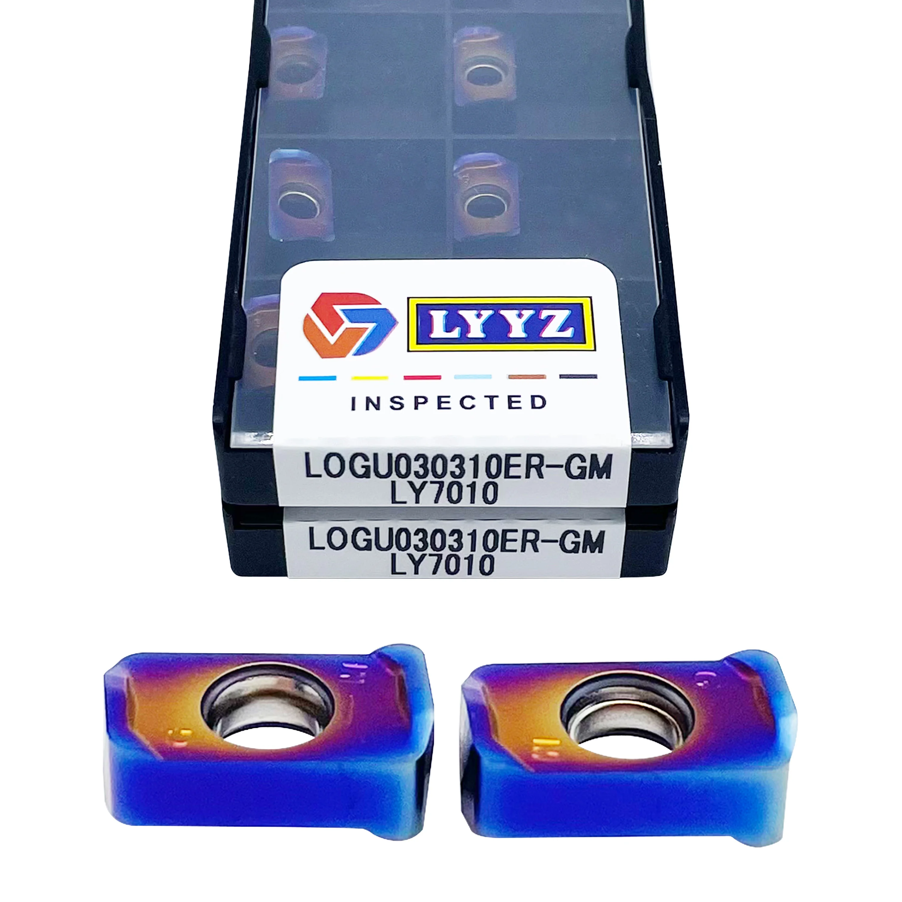 

High quality LOGU030310ER-GM LY7010 Inserts Lathe tool carbide wood Milling turning tools Milling Inserts