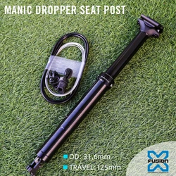 X-fusion Manic MTB Dropper Seatpost 31.6MM 361MM 125mm Internel Cable Dropper Seatpost For Mountain Bike Gravel Seatpost
