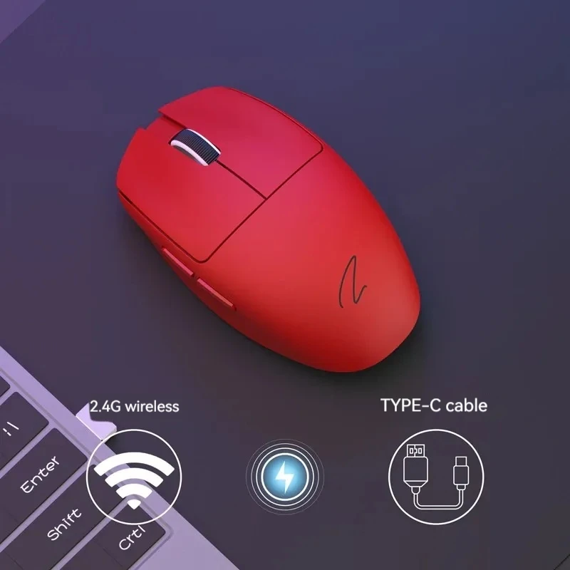 Imagem -03 - Zopin-mouse sem Fio z1 Pro 2.4g Usb Paw3395 Sensor Ultra Leve 24600dpi Adequado para Jogos de Esports Acessórios de Computador Presente