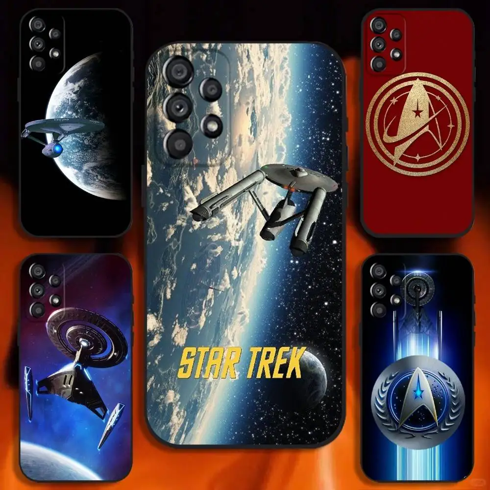 

S-Star T-Trek S-Ships Phone Case For Samsung Galaxy A20,A21s,A22,A31,A32,A52,A53,A72,73,A80 Soft Black Cover