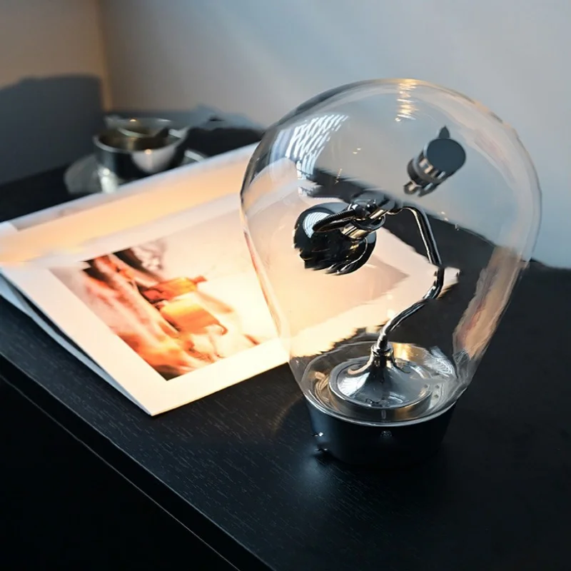 Włoska lampka biurkowa kreatywna lampka biurowa do sypialni lampka nocna dotykowa lampka biurkowa z ściemnianiem