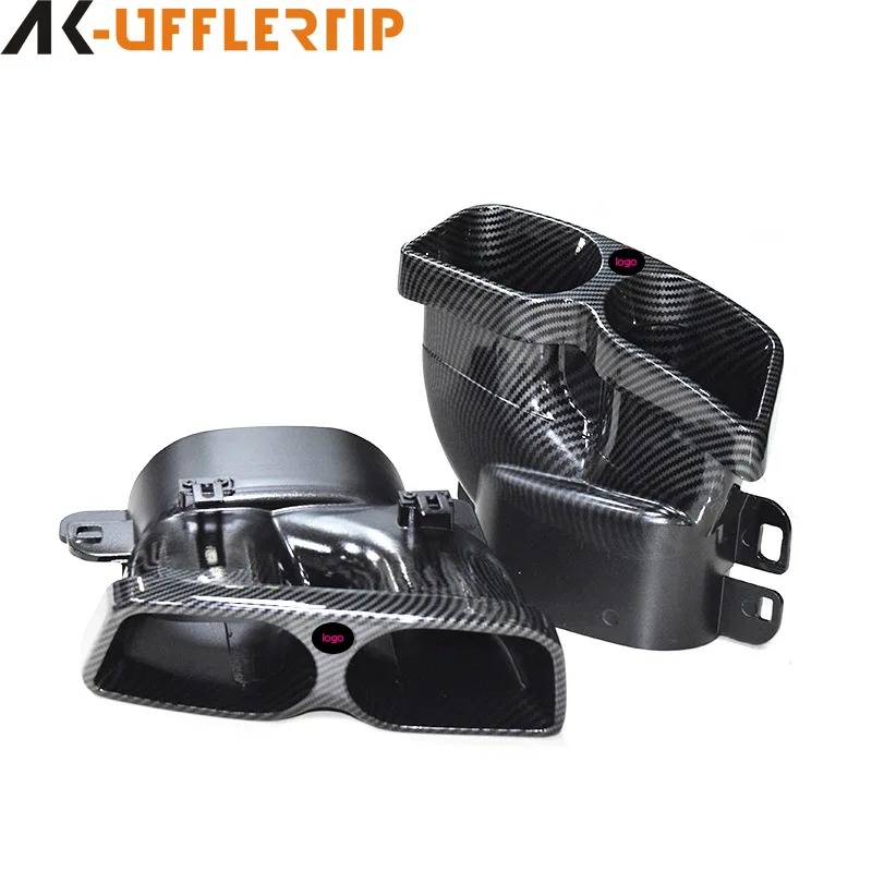 

Suitable for Mercedes-Benz CES-class W205WW213W222CLS exhaust pipe modified Babs watermark carbon fiber tail throat
