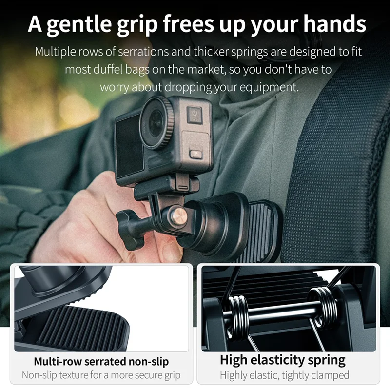 Clip de caméra STARTRC pour caméra de sport 360X4 POCKET3, caméra de poche panoramique, Clip de sac à dos magnétique