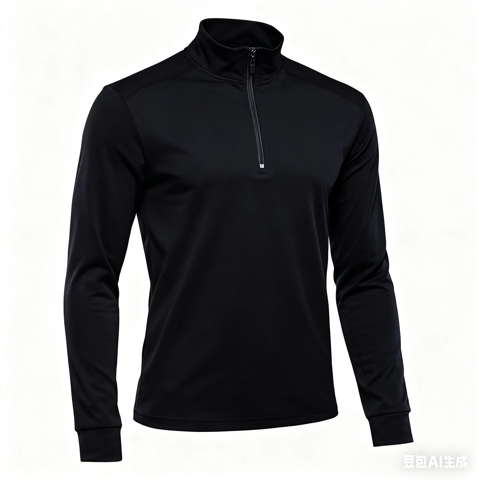 Felpe da uomo semplici con stampa tinta unita Autunno Casual Mezza zip Manica lunga Top Moda Colletto alla coreana Pullover ampio Abbigliamento