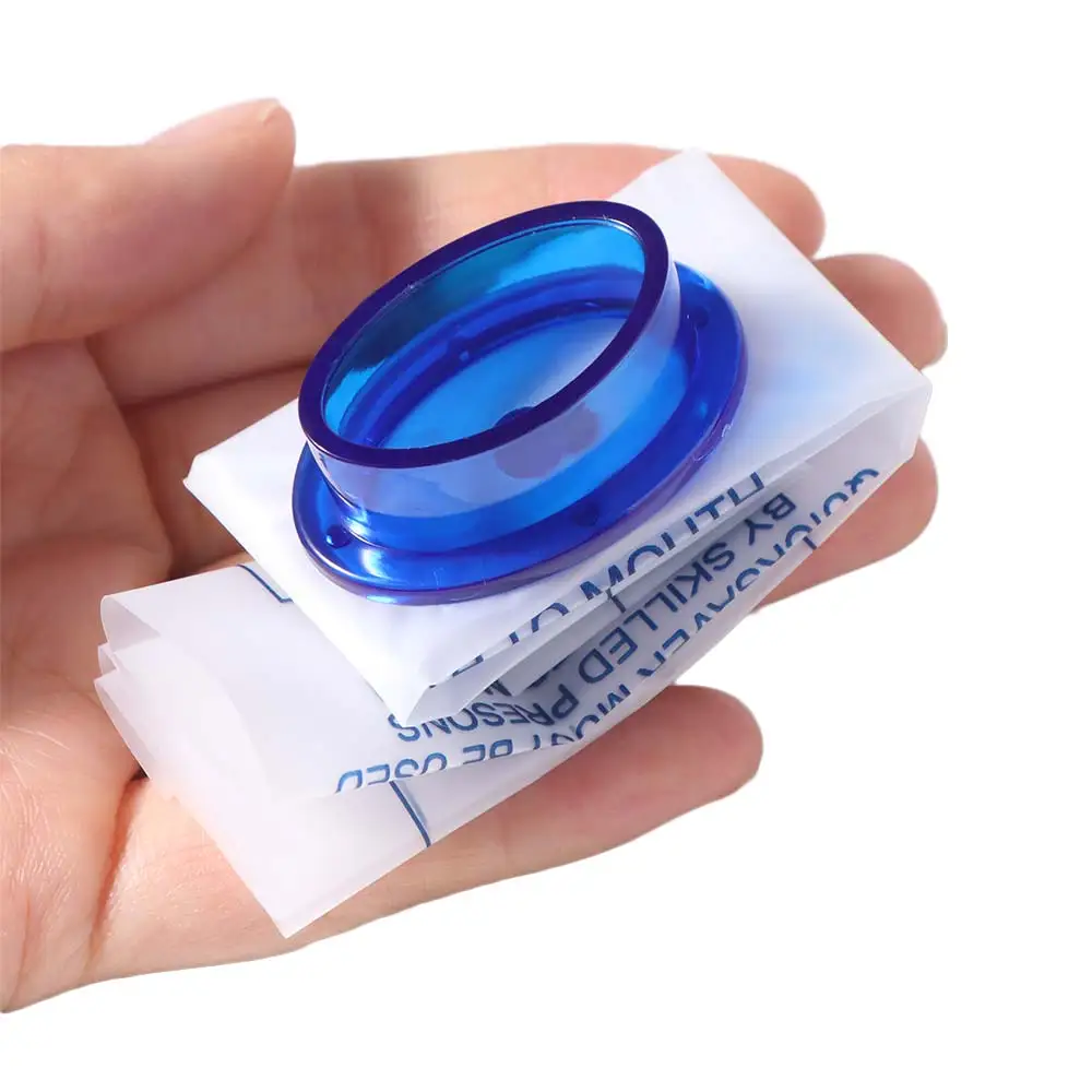 

Mouth to Mouth CPR Face Shield Breathing Respirator Mouth Breath Disposable CPR Mask Quick Saver Enhanced Safety