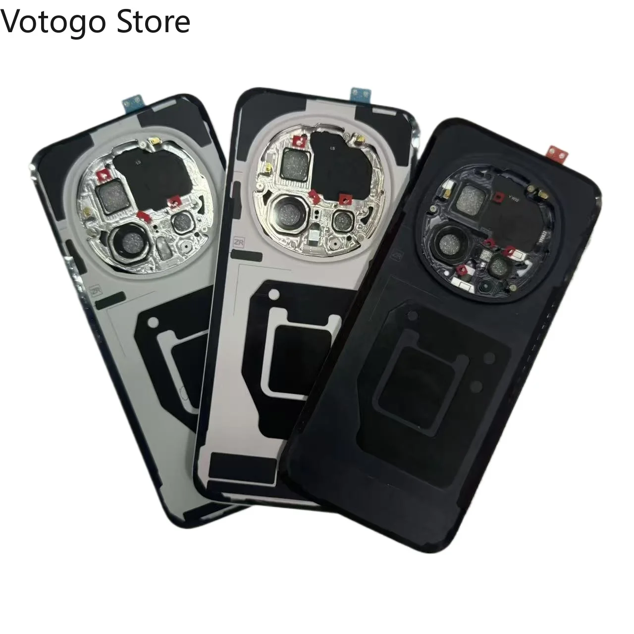 

Запасная задняя крышка-панель из стекла для Honor Magic 8 Pro Air, корпус телефона + рамка объектива, клейкие запасные части