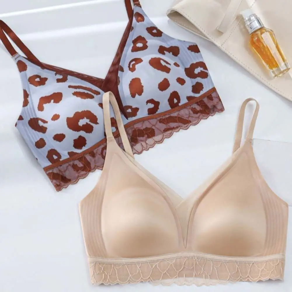 

Кружевной атласный бесшовный бюстгальтер V-образной формы без косточек, с эффектом пуш-ап, предотвращающий провисание, комфортный, для весны и лета