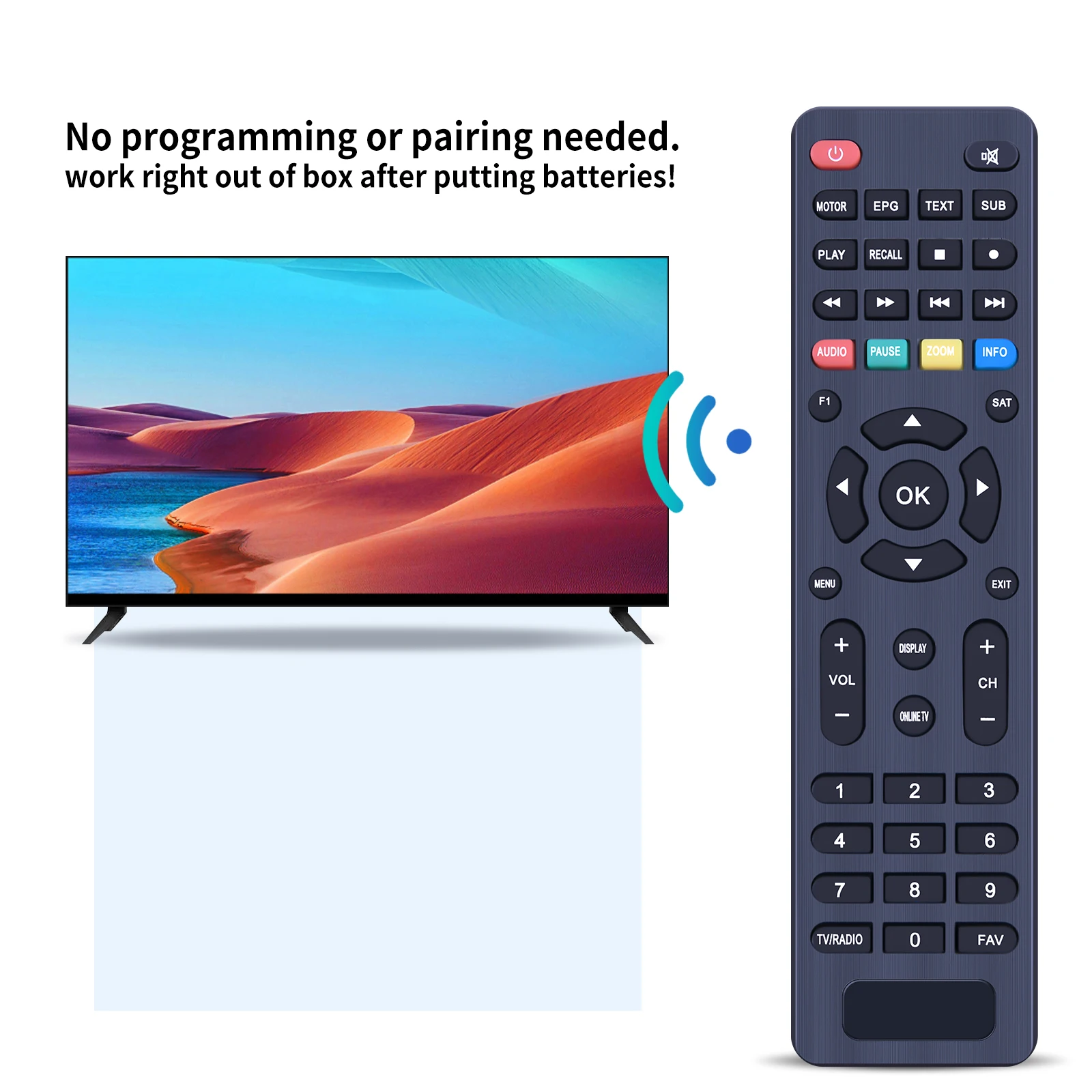 Remote Control For Istar X1500 X2200 X25000 ZEED222 ZEED333 A1600 ZEED4 EED222