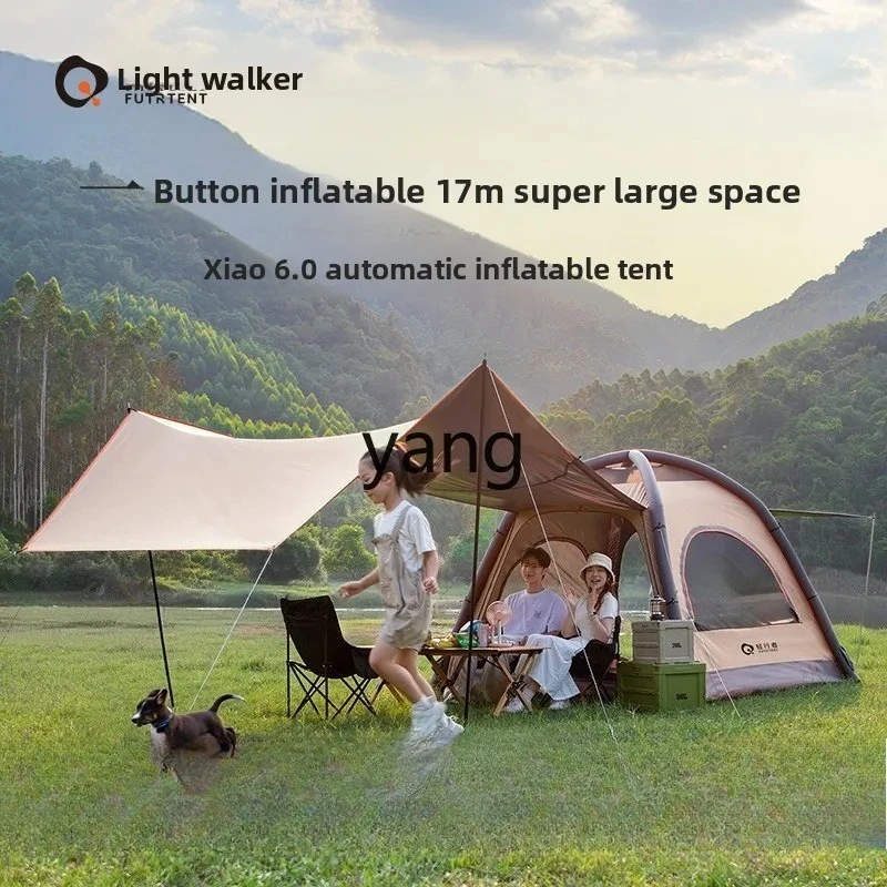 LMMAutomatic Inflatable Camping Tent Park Large Canopy Tent