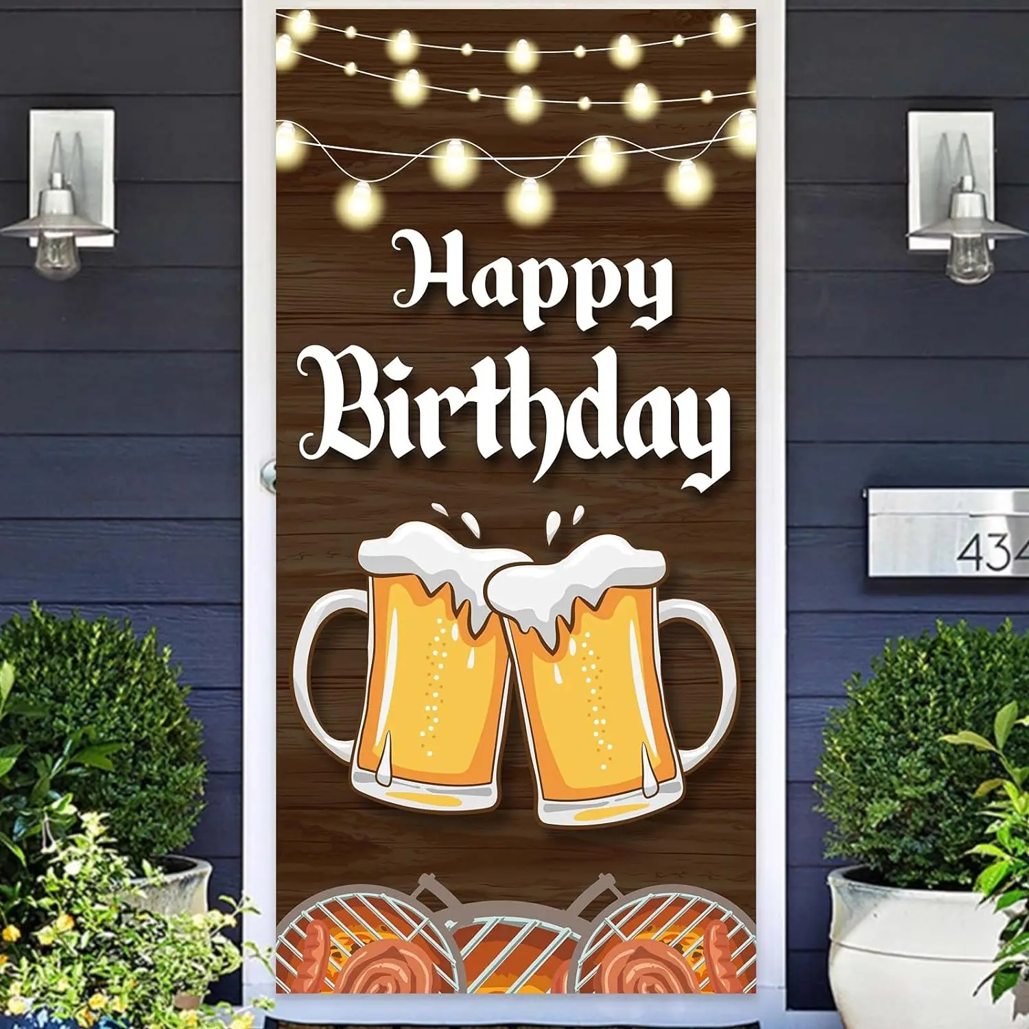 Happy Birthday Supplies Oktoberfest Photography Backdrop Celebrations Welcome Background Home Party Backdrop Wall Banner Poster