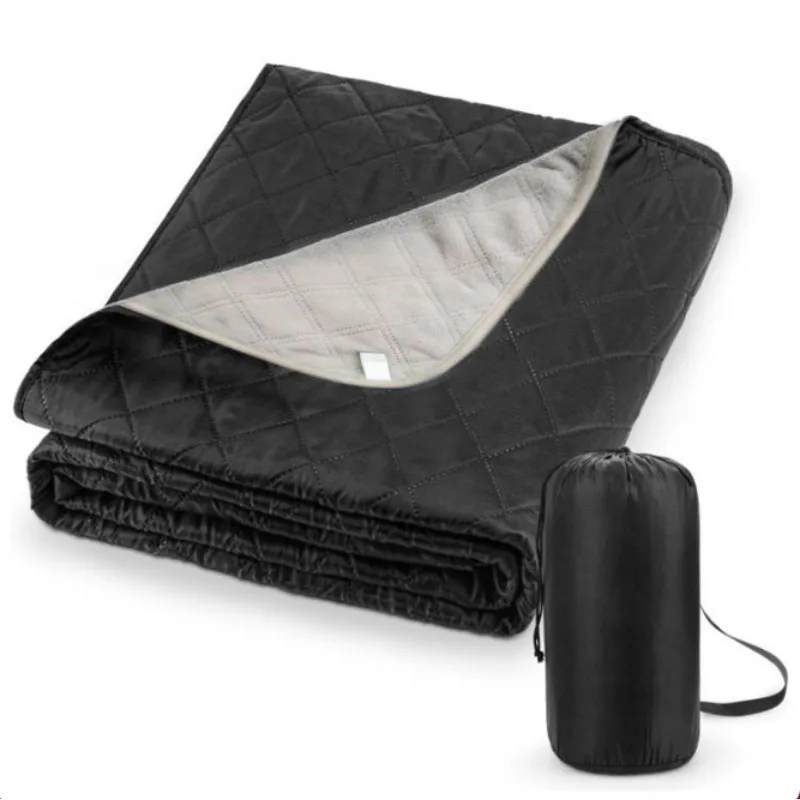 Multifunctional Heating Blanket Waterproof Thickened Rocking Fleece Outdoor Camping Mat Picnic Pad for Home Car Sleeping Bag