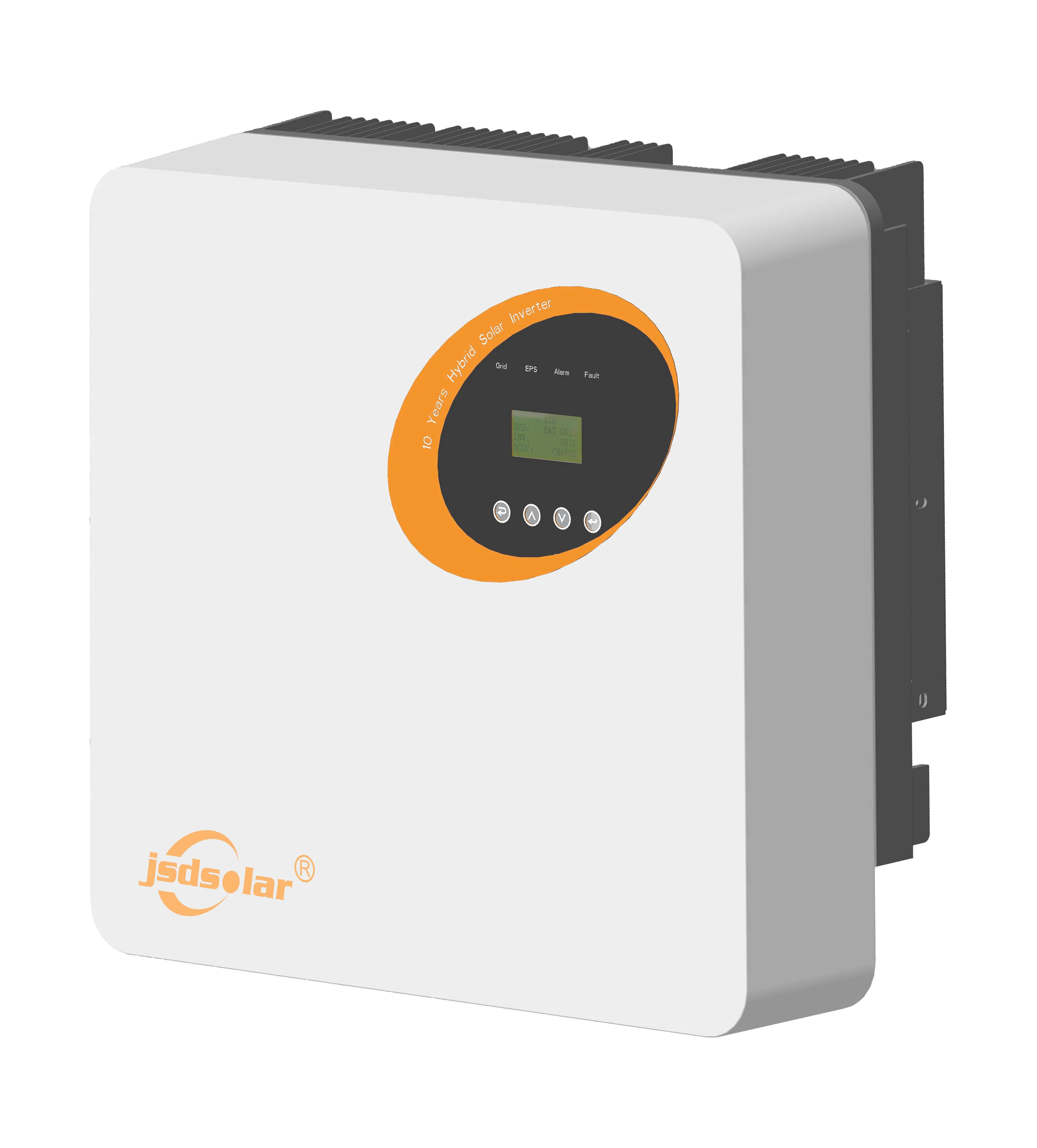 

Jsdsolar Solar 3 кВт 5 кВт 6 кВт малошумящий гибридный инвертор ЖК-дисплей чистая синусоида инвертор гибридный солнечный инвертор IP65