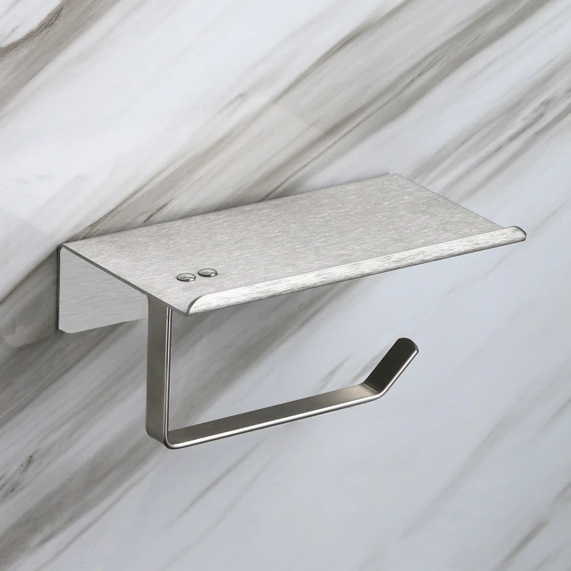 Stainless steel tissue holder for bathroom accessories