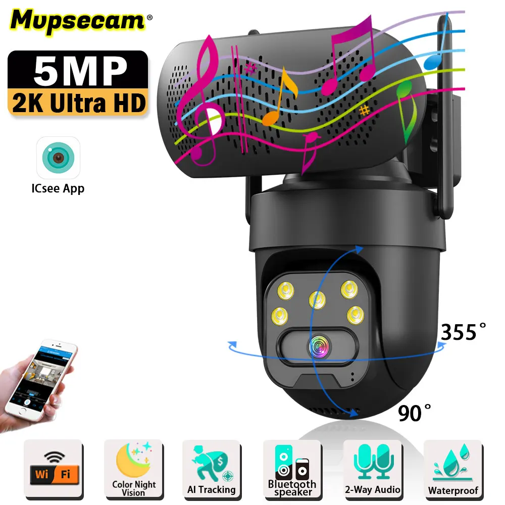 Icsee 5MP Bluetooth… - image