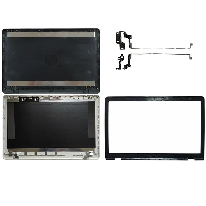 Laptop cover for HP 17-BS 17-AK 17-bs024ds 17-bs025ds 17-bs026ds 17-bs028ds 17-bs051od 17-BS011DX Top LCD silver cover/Hinges