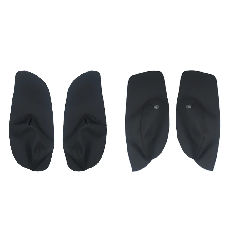 For VW Golf 4 MK4 Jetta 1998 - 2005 Manual Control Window 4pcs Car Door Handle Armrest Panel Microfiber Leather Cover Decor