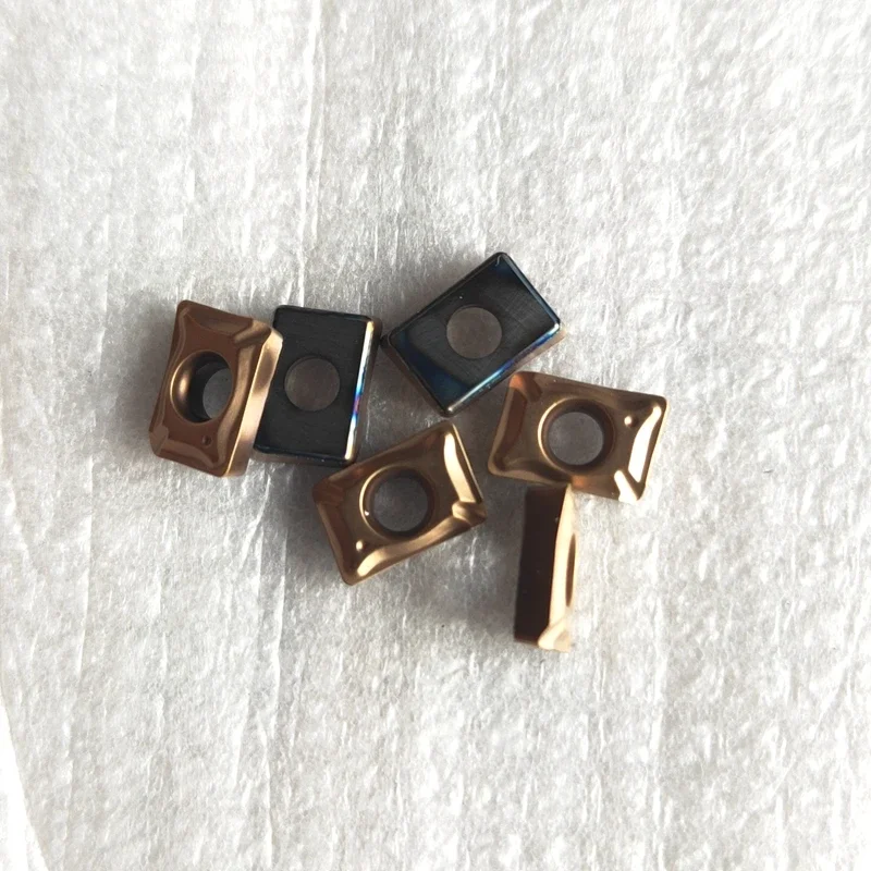 Imagem -05 - Multi-function Pequeno Diâmetro Carbide Insert u Broca Tcap Xcmt040104 Qxmt040104 10 Pcs