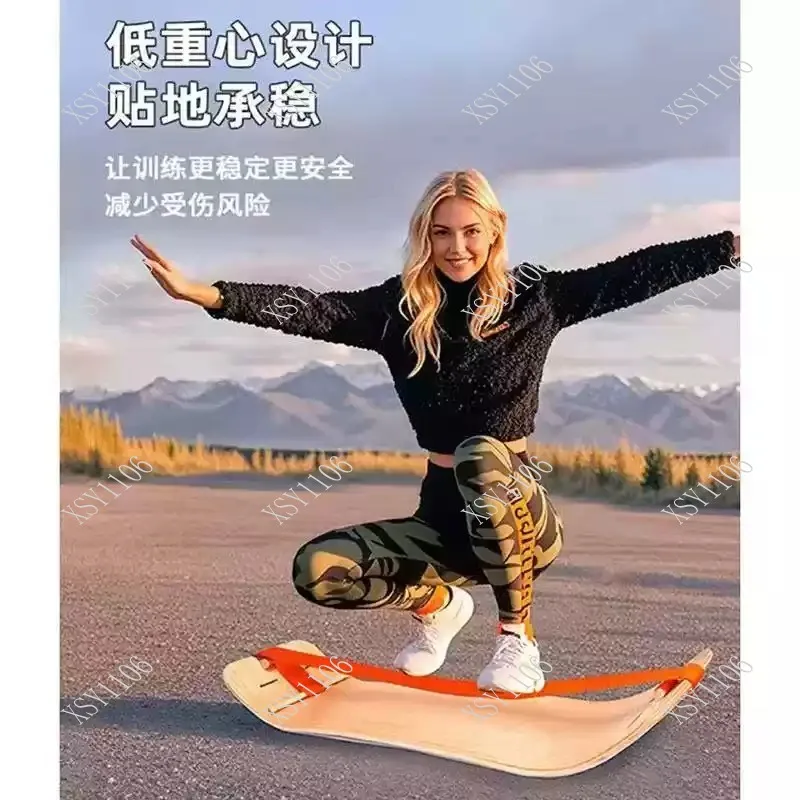 Balance Board Trainer for Slackline Yoga Pilates Surfing Skiing Core Training