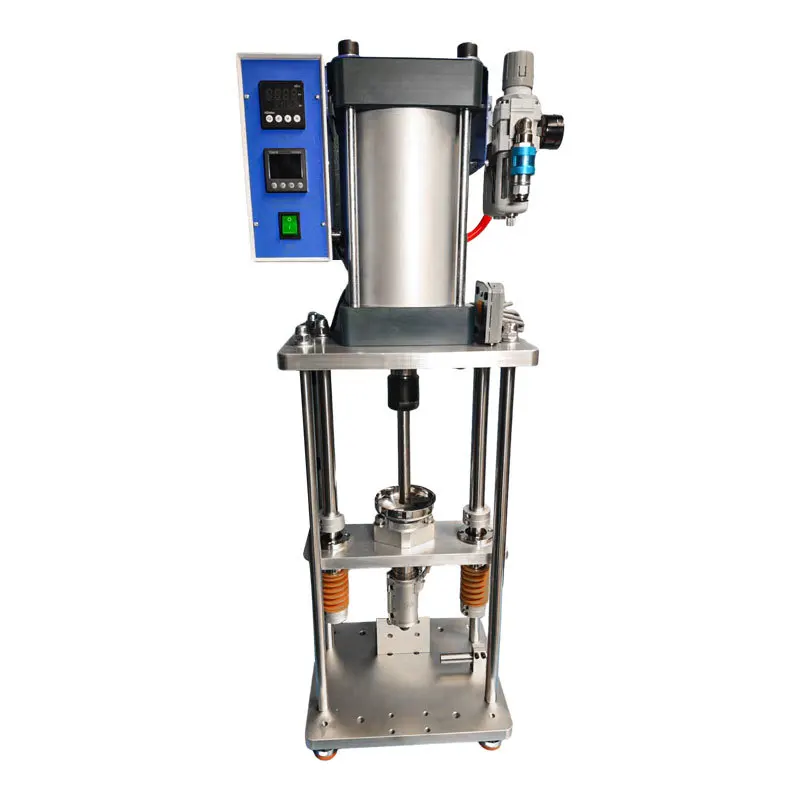 Small vertical injection molding machine Semi-automatic pneumatic plastic product charging cable Power switch