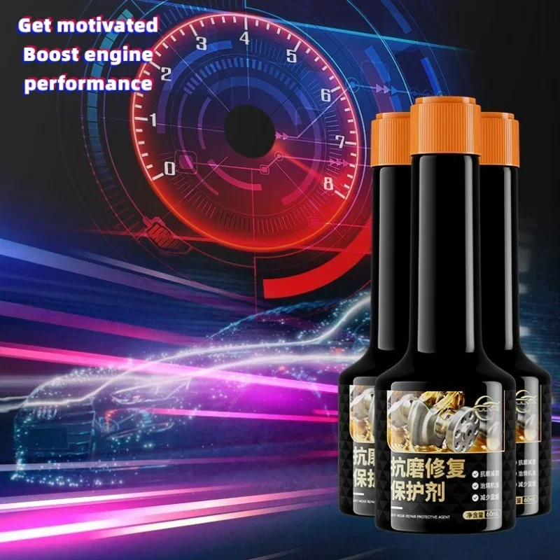 1PCS 60ML PULV Car Oil Anti-wear Repair Agent Engine Oil Additives For Engine Noise Reduction Reduce Friction Car Accessories