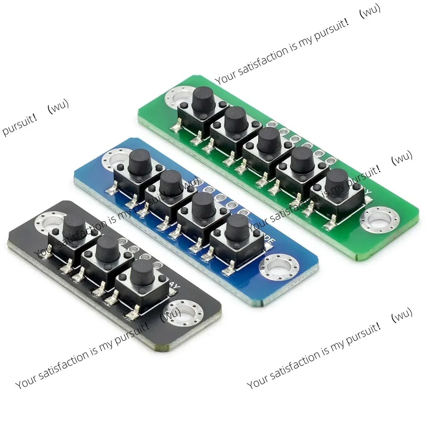 1/5/10 3/4/5 Pin, Independent Button Module MCU Micro Switch Button Board for Bluetooth Power Amplifier