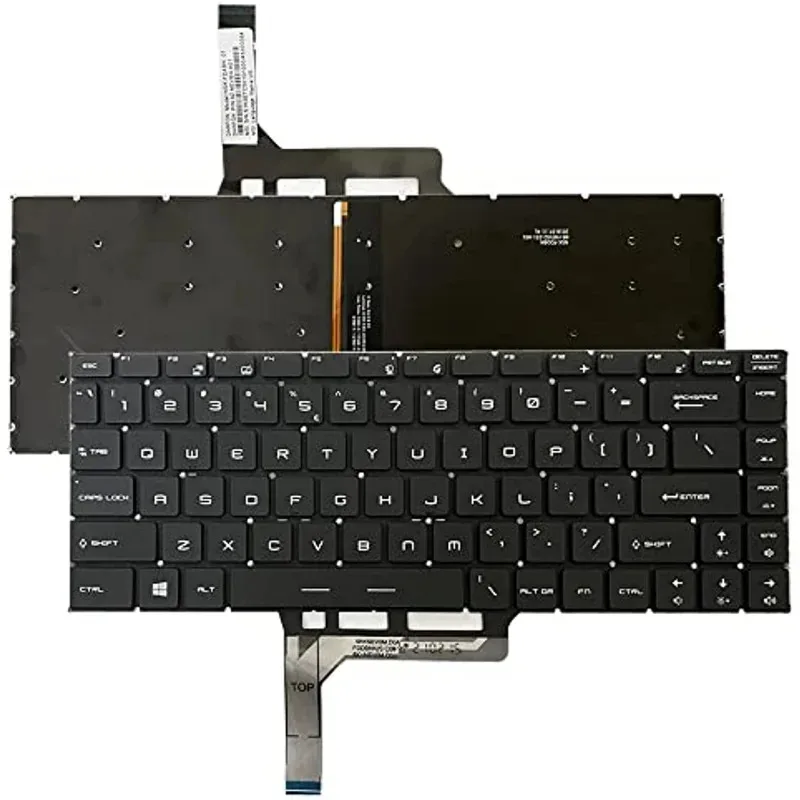 Ss Keyboard Backlit US GS65 Stealth GS65VR-16Q1-16Q2 8SE 8SG 8SF Thin 8RE 8RF-FDABN_B00 P-180402-2