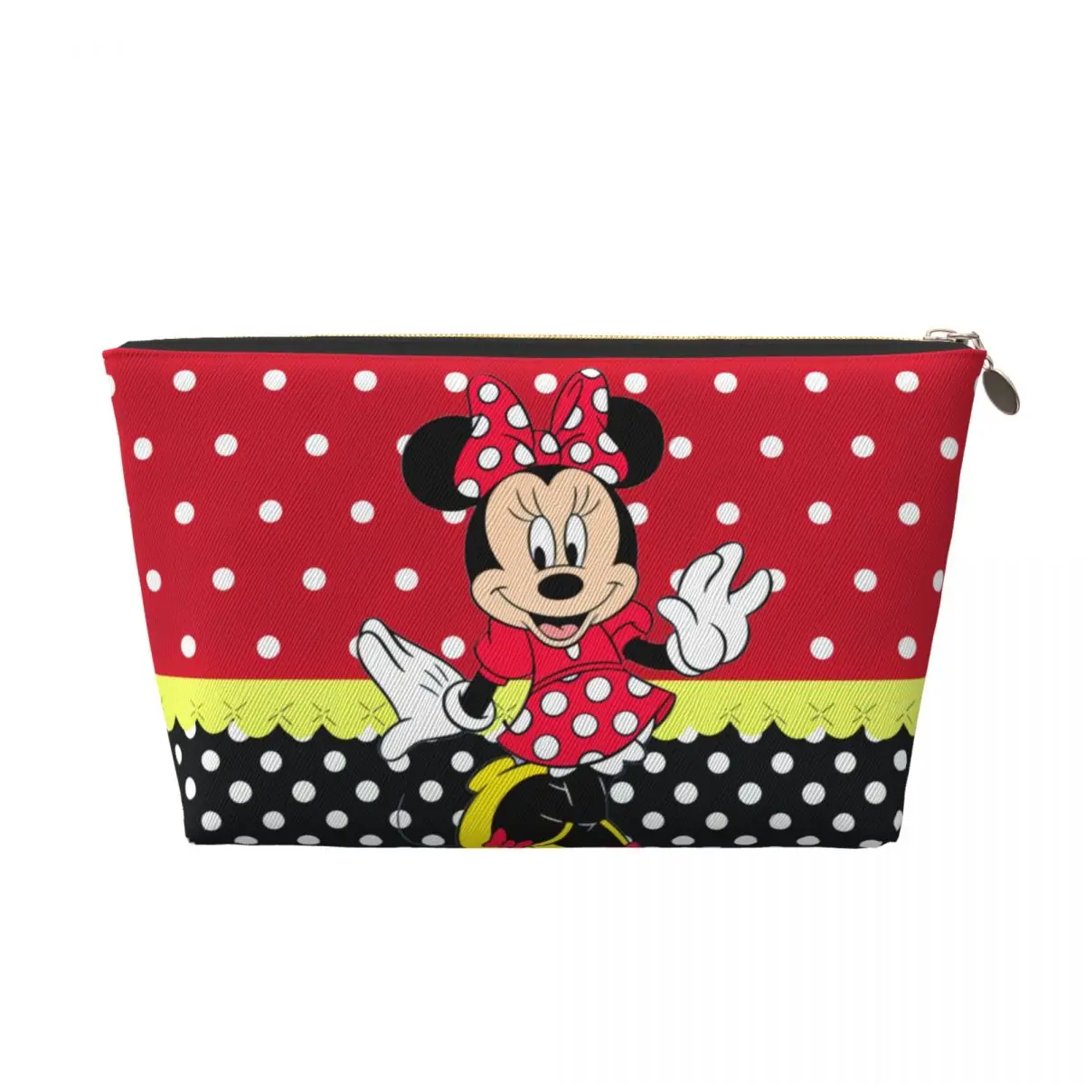 Custom Travel Mickey Minnie Mouse Toiletry Bag Portable Cartoon Makeup Cosmetic Organizer Women Beauty Storage Dopp Kit Box