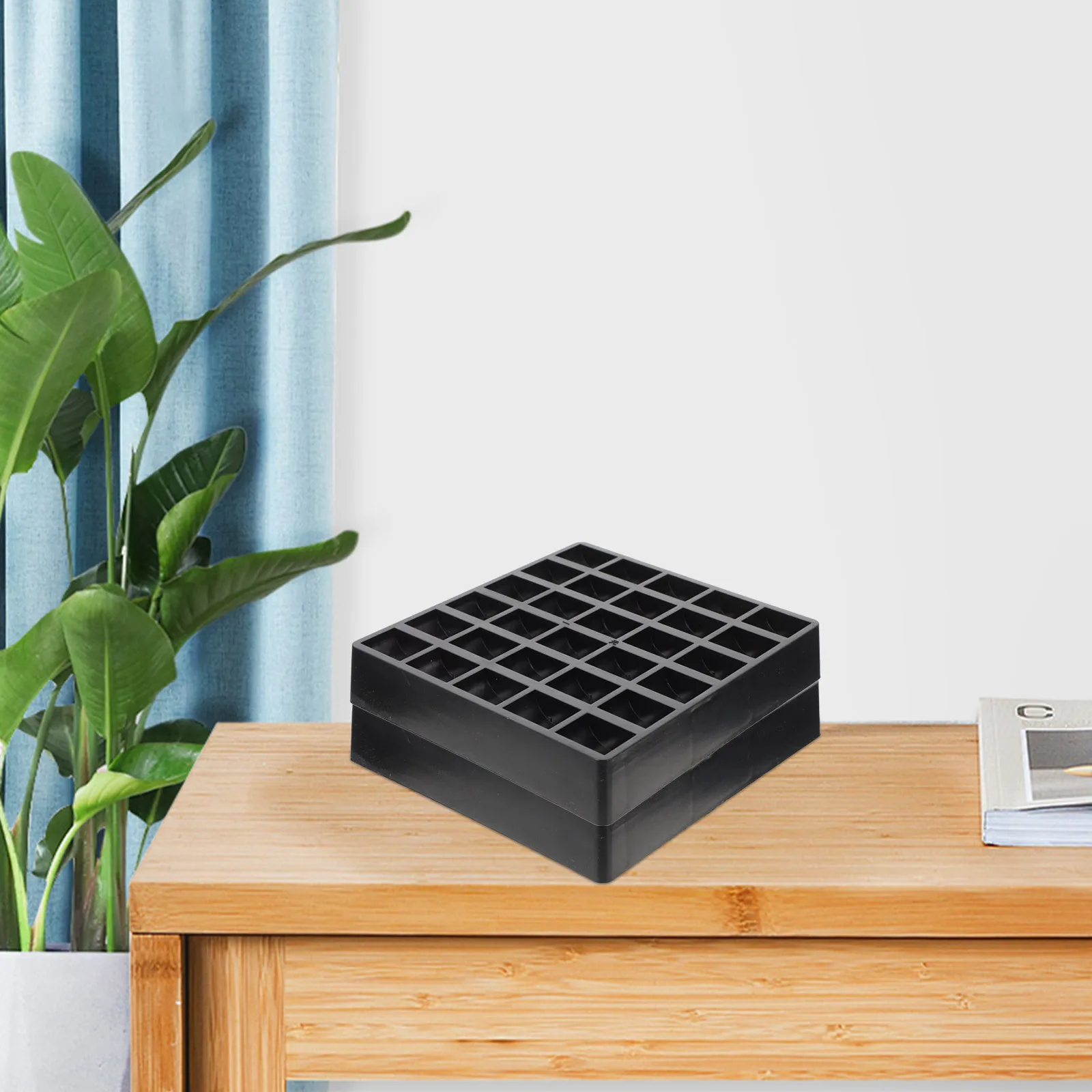 2Pcs Coin Storage Box Premium Plastic Coin Holder Organizer for Coins Change Collection Plastic Storage Case