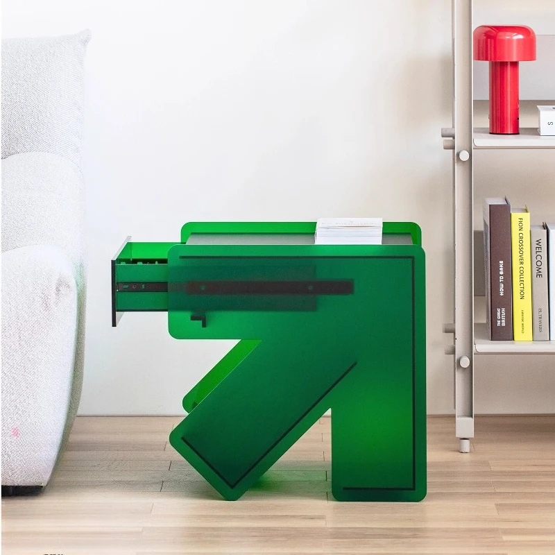 

Creative bedside tables living room sofa side tables bedroom small coffee table storage cabinets