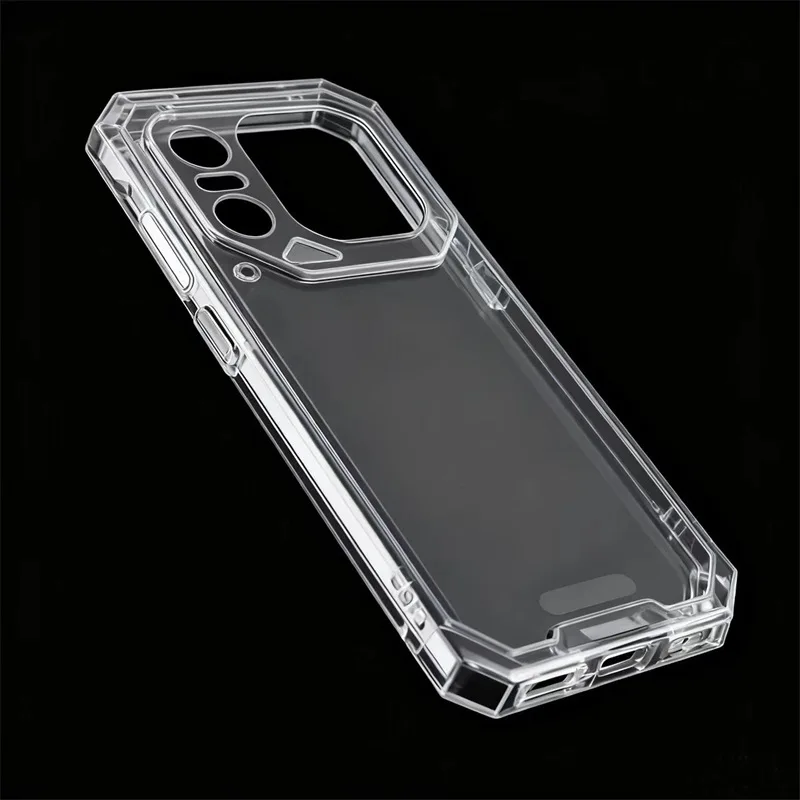 حافظة هاتف من السيليكون الناعم لهاتف Blackview Xplore 1 غطاء هاتف من البولي يوريثان الحراري حافظة شفافة سوداء لهاتف Blackview BVXplore1 غلاف واقي #2