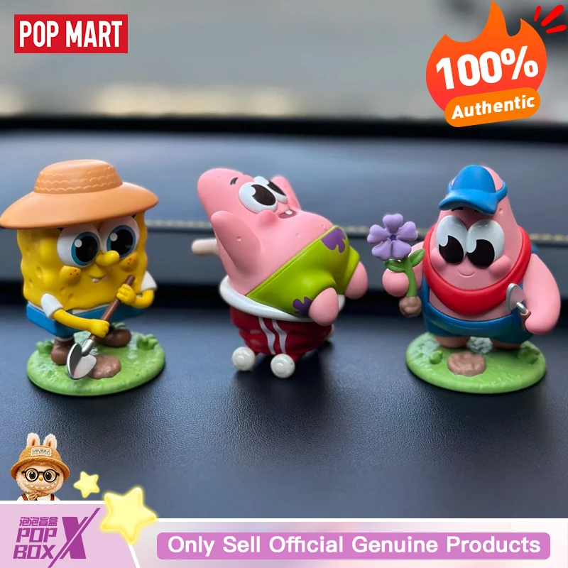 Genuine POPMART SpongeBob SquarePants Best Friends Series Blind