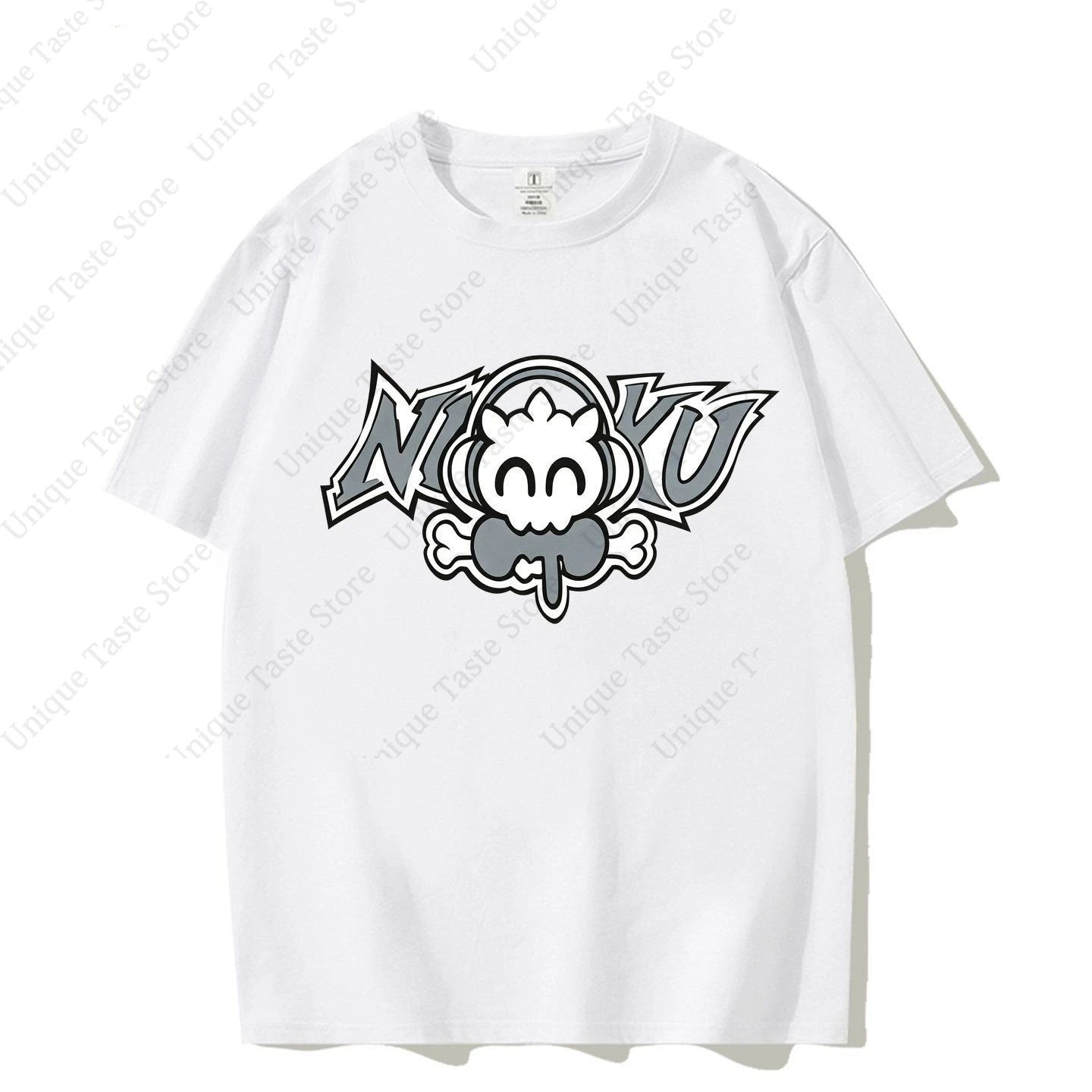 ‌Hololive FLOW GLOW T Shirt Rindo Chihaya Same Cartoon Letter Print T-shirt Merch Men Women Pure Cotton Summer Short Sleeve Tee