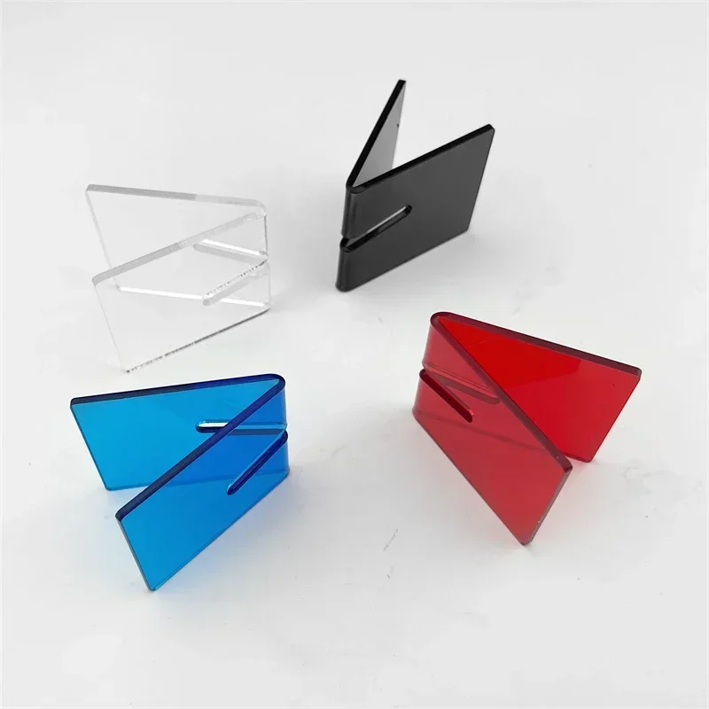 Acrylic Knife Display Stand Portable Desktop Bracket Multifunctional for Small Knife Postcard Photo Decoration view 6