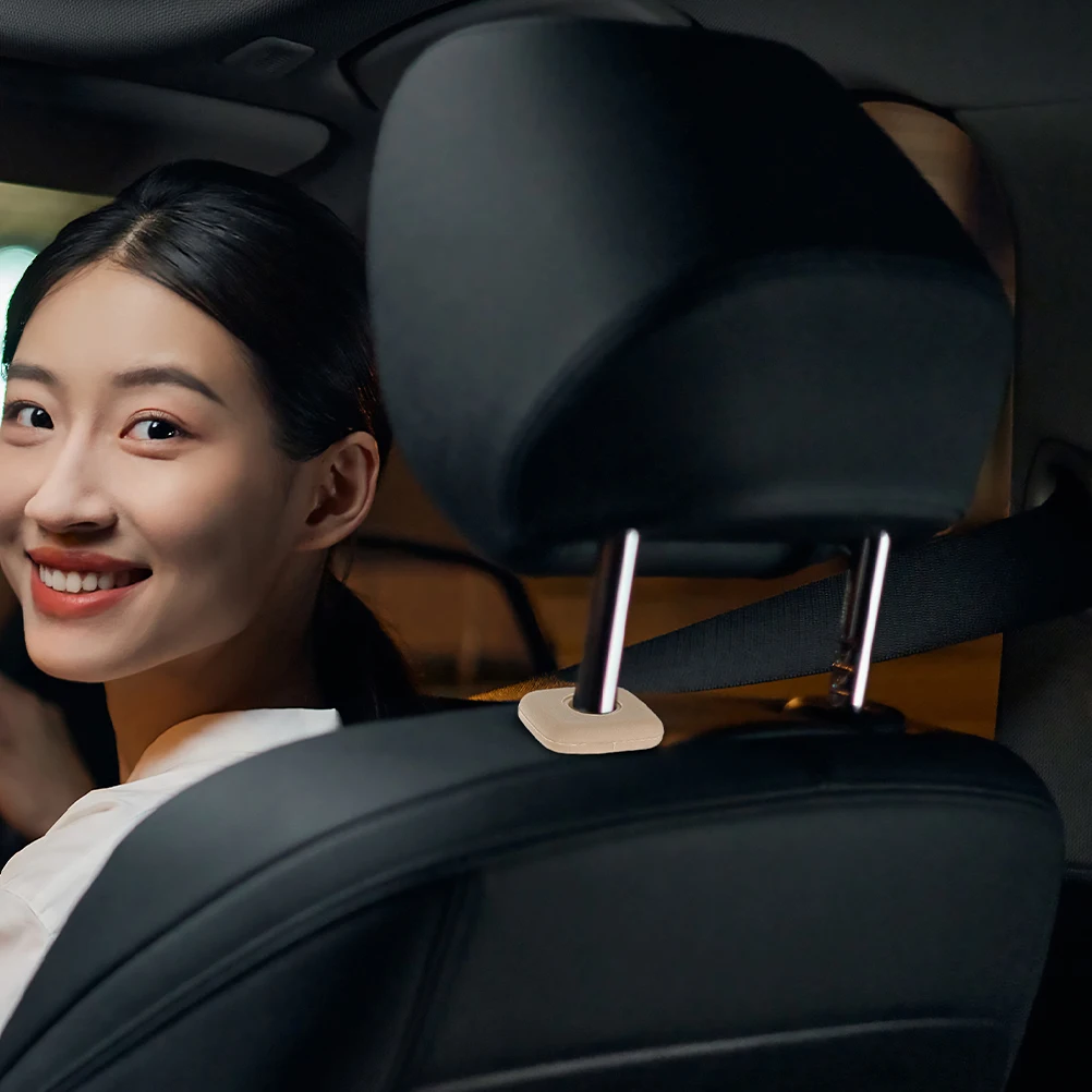 5 Pcs Car Headrest Accessories Guide Insert for Headrests Front Seat Post Plastic