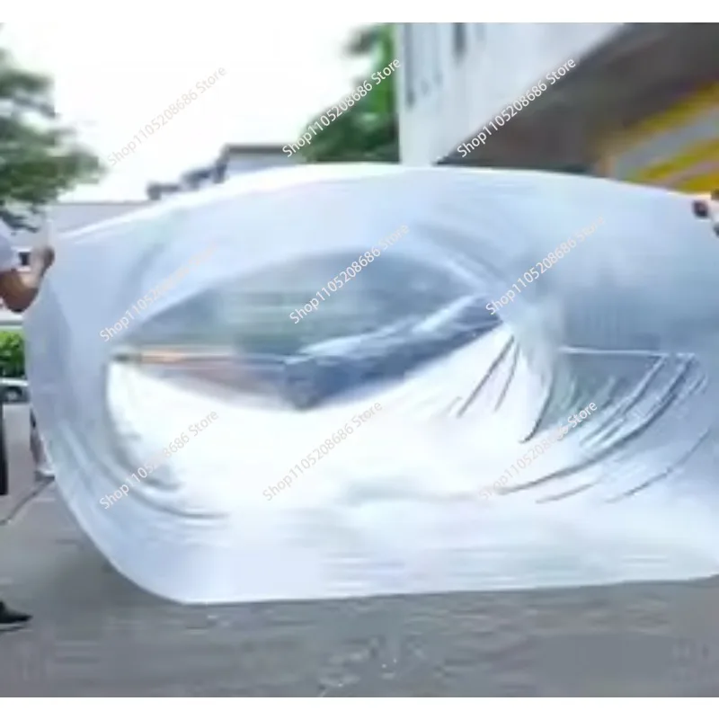 Car waterproof bag Thickened large pe plastic bag Moisture-proof, flood-proof and dust-proof vehicle all-inclusive sealing