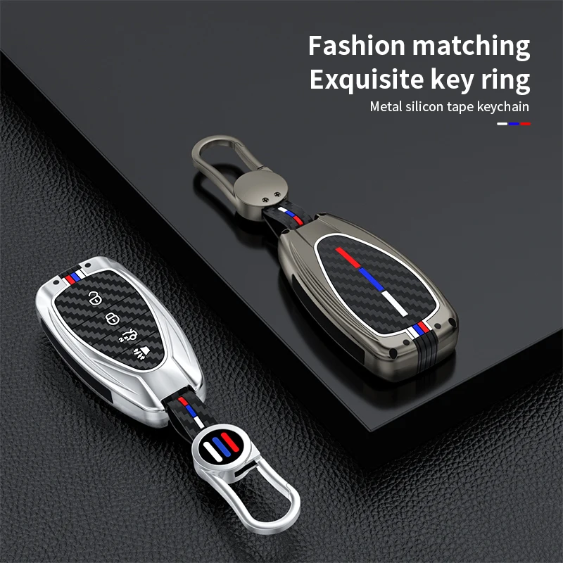 Zinc Alloy Car Key Case Cover for Chevrolet Onix Equino Orlando Cruze Spark Sonic Camaro Volt Bolt Trax Malibu Blazer Traverse