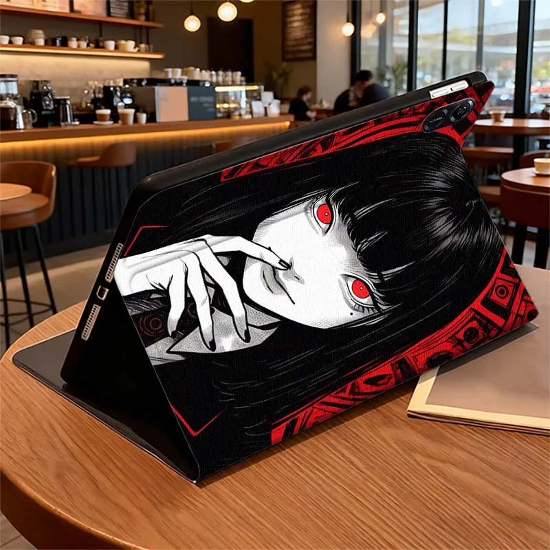 T-Tomie Kawakamis أنيمي لهواوي MatePad Air SE Pro M6 M5 M2 T10s T5 10 11 12.6 11.5 12X10.8 بوصة 10.1 حافظة تابلت